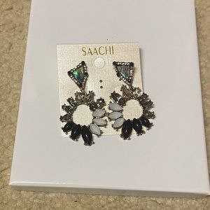 *NEW* NWT Saachi Glitter Party Earrings